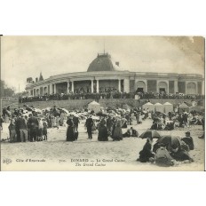 CPA: DINARD: LE GRAND CASINO (TRES ANIME), Années 1900