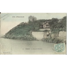 CPA: DINARD: La Pointe du Moulinet (couleur), Années 1900