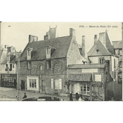 CPA: DOL, Maison des Plaids, années 1900