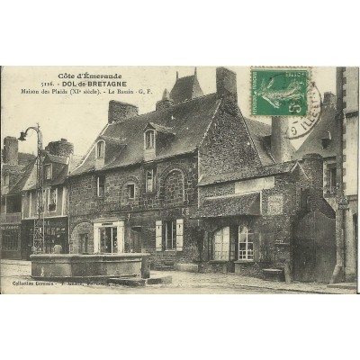 CPA: DOL, Maison des Plaids, années 1910