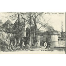 CPA: FOUGERES, PORTE ST-SULPICE, vers 1900