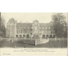 CPA: BECHEREL, CHATEAU de CARADEUC, vers 1900