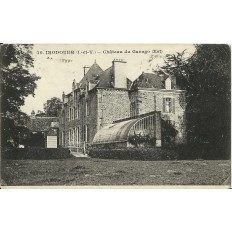 CPA: IRODOUER, CHATEAU du GUENGO (EST), vers 1930