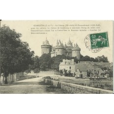 CPA: COMBOURG, VUE SUR LE CHATEAU, vers 1900