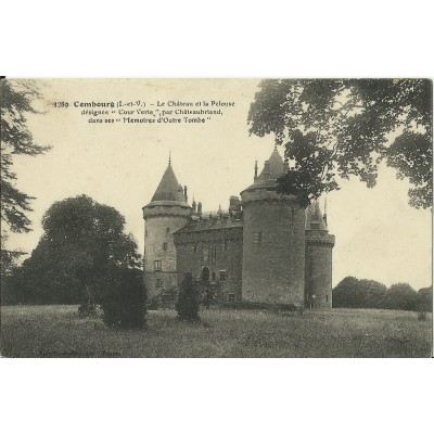 CPA: COMBOURG, LE CHATEAU, vers 1900