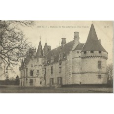 CPA: ANTRAIN, CHATEAU de BONNEFONTAINE (OUEST), vers 1900