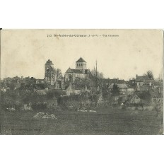 CPA: SAINT-AUBAIN-DU-CORMIER, VUE GENERALE, vers 1900