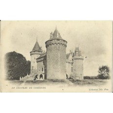 CPA: COMBOURG, Une Vue du Chateau, vers 1900