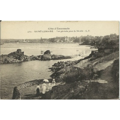 CPA: SAINT-LUNAIRE, Vue Générale (Le Décolé), vers 1900