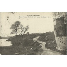 CPA: SAINT-SERVAN, LES BORDS DE LA RANCE, LE ROSAIS, vers 1900