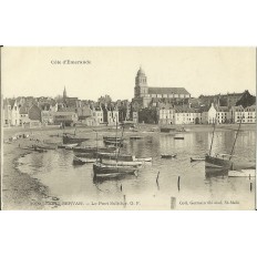 CPA: SAINT-SERVAN, LE PORT SOLIDOR (1900).