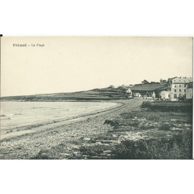 CPA: PRIMEL, la Plage, vers 1910