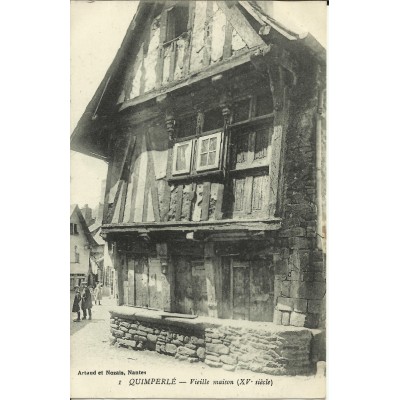 CPA: QUIMPERLE, Vieille Maison, vers 1900