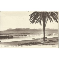 CPA: CANNES, Vue sur l'Esterel, vers 1900