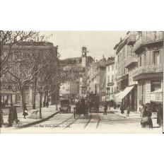 CPA: CANNES, la rue Félix-Faure, années 1900