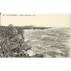 CPA: CAP D'ANTIBES, Rochers d'Eden-Rec, Années 1900