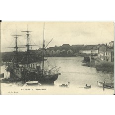 CPA: BREST, L'Avant-Port, vers 1900