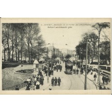 CPA: BREST, Avancée de la Porte de Landerneau, vers 1910