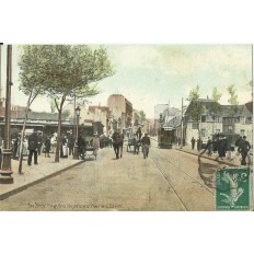 CPA: BREST, Rue de Paris (couleurs), vers 1900