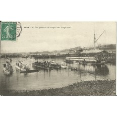 CPA: BREST, Vue Générale du dépot des Torpilleurs, années 1900