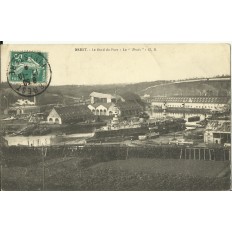 CPA: BREST, Le fond du Port - Le"Bruix", années 1900