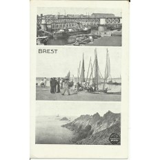 CPA: BREST, (CHOCOLAT MEUNIER), vers 1910