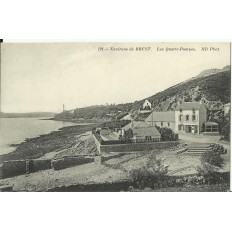 CPA: BREST, Les Quatre Pompes, vers 1910