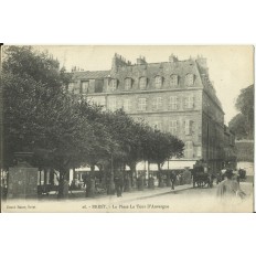 CPA: BREST, La Place du Chateau, vers 1900