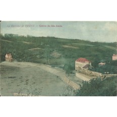 CPA: BREST, Grève de Sainte-Anne, vers 1900