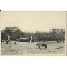 CPA: BREST, PLACE DU CHATEAU, vers 1910