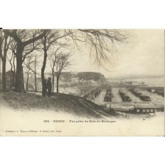 CPA: BREST, Vue prise du Bois de Boulogne, vers 1900