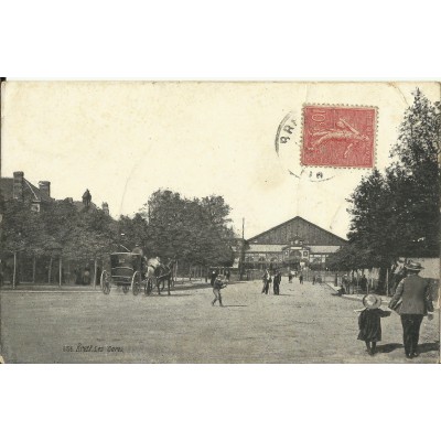 CPA: BREST, Les Gares, années 1900