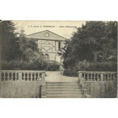 CPA: PORSMILIN, Hotel d'Armorique, vers 1910