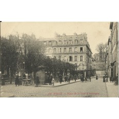 CPA: BREST, La Place de la Tour d'Auvergne, vers 1900