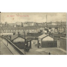 CPA: BREST, La Porte Tourville, vers 1900