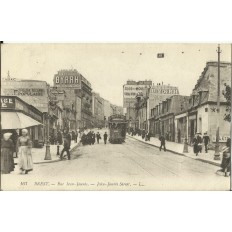 CPA: BREST, La Rue Jean-Jaurès, vers 1920