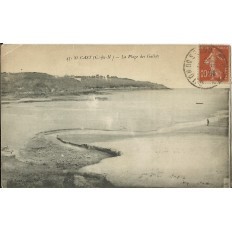 CPA: SAINT-CAST, La Plage des Gallots, années 1910