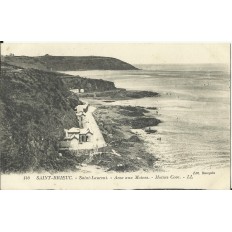 CPA: SAINT-BRIEUC, St-Laurent, Anse aux Moines, années 1910