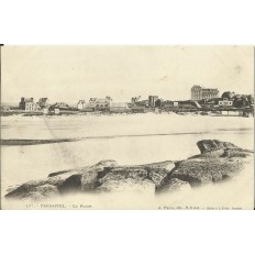 CPA: TREGASTEL, La Plage vers 1900