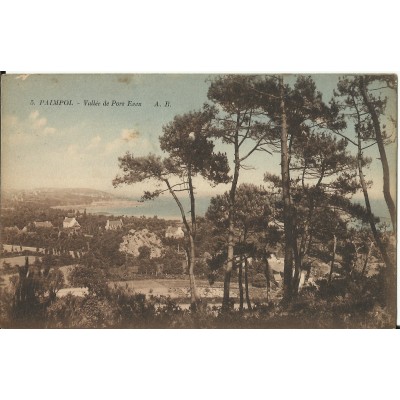 CPA: PAIMPOL, Vallée de Pors Even, années 1910