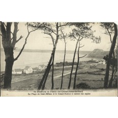 CPA: PLESTIN-LES-GREVES, Plage de St-Efflam, années 1910