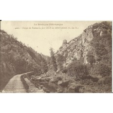 CPA: MUR-de-BRETAGNE, Gorges de Poulance, années 1910