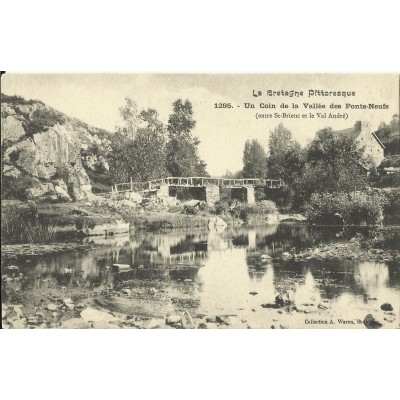 CPA: Vallée des Ponts-Neufs (ST-BRIEUC/VAL ANDRE), vers 1900