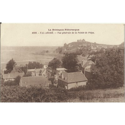 CPA: VAL-ANDRE, Vue Générale de la Pointe de Piégu, années 1910