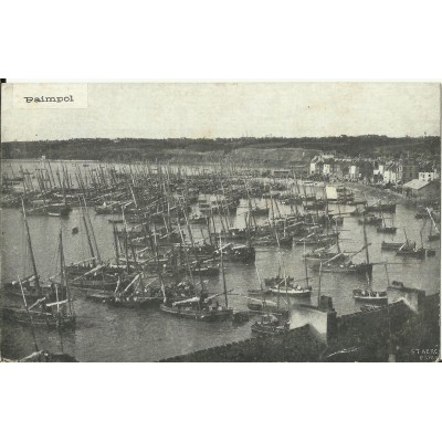 CPA: PAIMPOL, Les Bateaux de Peche, vers 1900