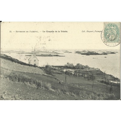 CPA: PAIMPOL (env.), La Chapelle de la Trinité, vers 1900