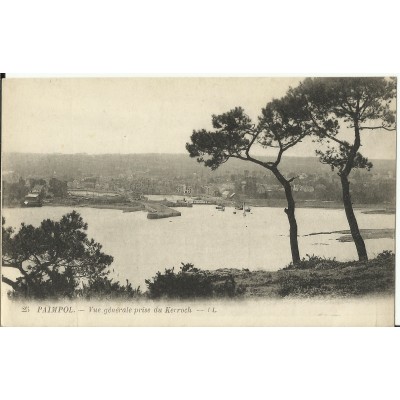 CPA: PAIMPOL , Vue Générale prise du Kerroch, vers 1900