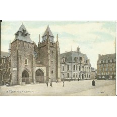 CPA: SAINT-BRIEUC, Place de la Préfecture, années 1910