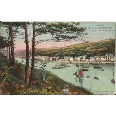 CPA: SAINT-BRIEUC, LEGUE, Village de Sous-la-tour, Couleurs, années 1910