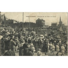 CPA: PERROS-GUIREC, Procession du 15 Aout à la Clarté, années 1920